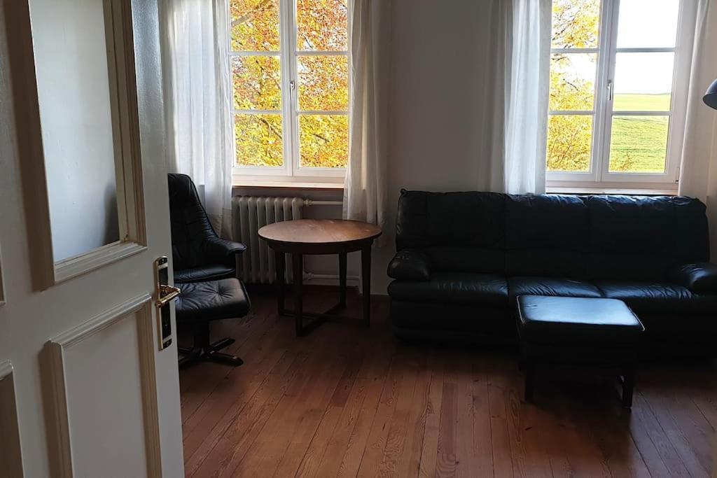 Ferienwohnung In Der Villa Sana Mit Grossem Garten Rofingen Exteriör bild